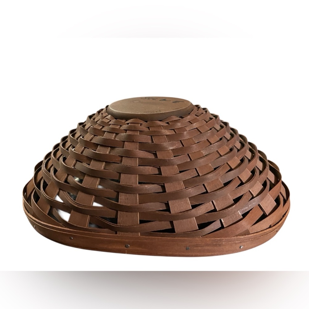 Brown Woven Longaberger Basket - Picture 5 of 8